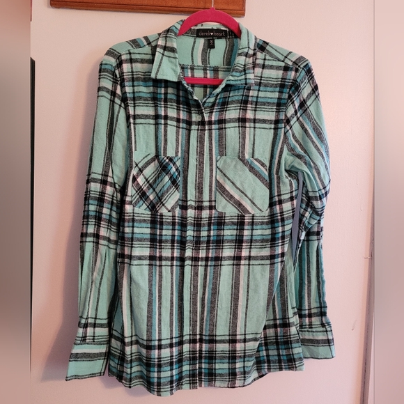 Turquoise Flannel - Picture 1 of 3